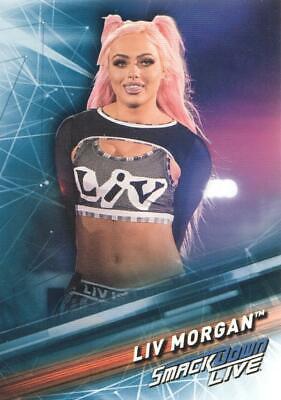 Liv Morgan #32 Wrestling Cards 2019 Topps WWE Smackdown Live