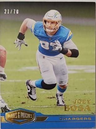 Joey Bosa #100 2020 Panini Plates & Patches Football