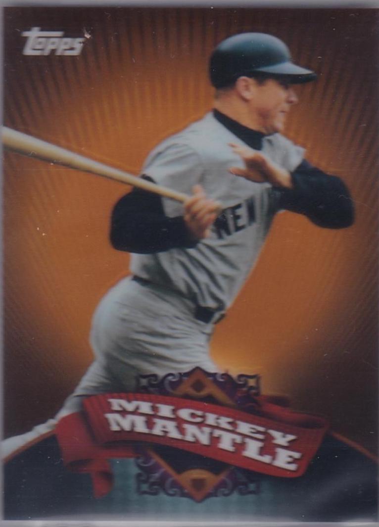 Mickey Mantle #BC-4 Baseball Cards 2010 Topps Chrome Target Exclusive