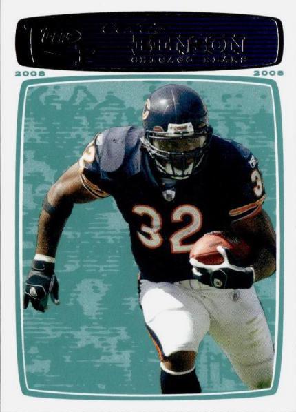Cedric Benson #72 2008 Topps Rookie Progression Football