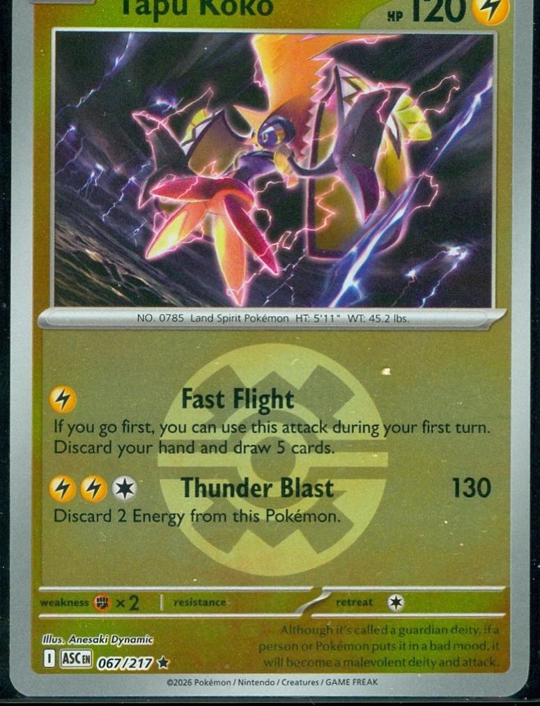 Tapu Koko [Ball] #67 Prices | Pokemon Ascended Heroes | Pokemon Cards