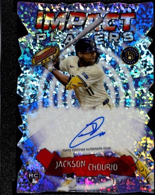 Jackson Chourio [Mini-Diamond Refractor] #IPA-JCH