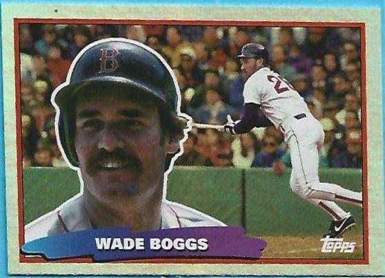 Wade Boggs #88BF-17 Baseball Cards 2022 Topps Archives 1988 Big Foil