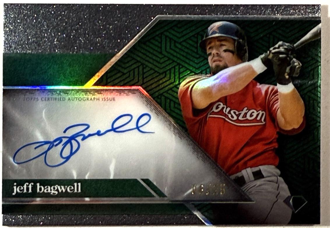 Jeff Bagwell #ACC-JBA Baseball Cards 2024 Topps Diamond Icons Autograph Chrome