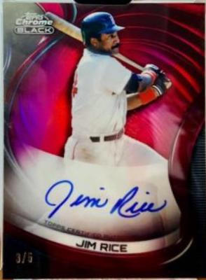 Jim Rice [Red] #CBA-JRI