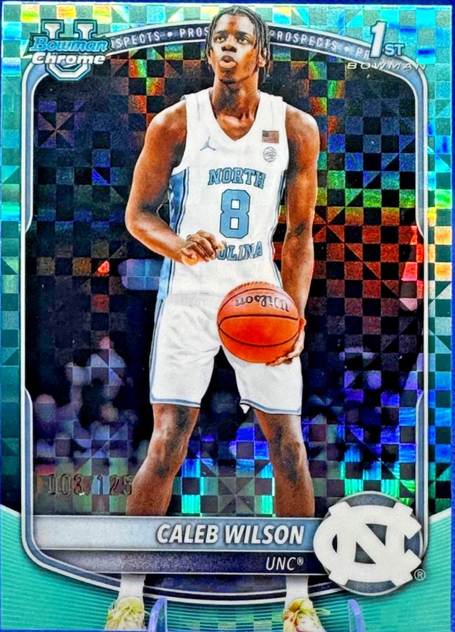 Caleb Wilson [Aqua X-Fractor] #BCP-83
