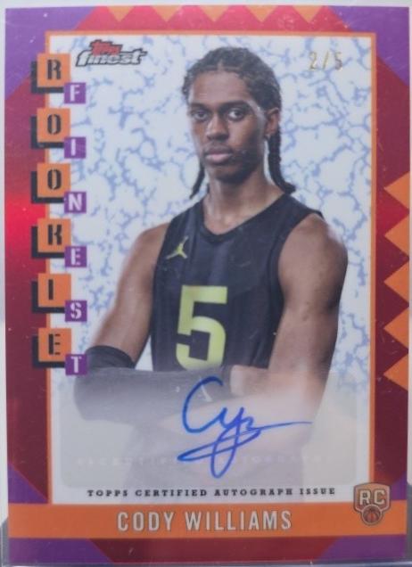 Cody Williams [Red Geometric Refractor] #RFA-CW