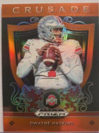 Dwayne Haskins [Orange Prizm] #13