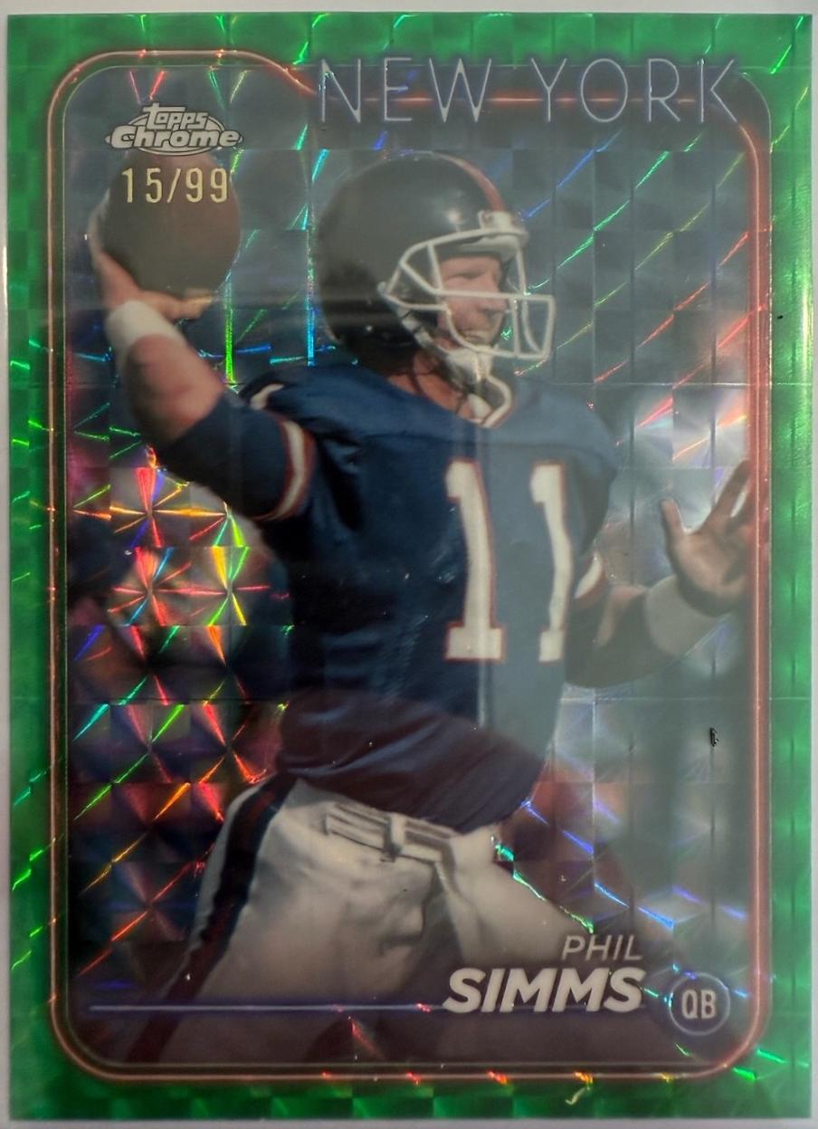 Phil Simms [Green Geometric] #140
