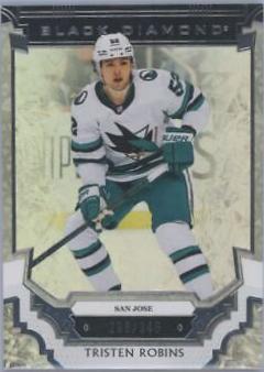 Tristen Robins #BDB-TR 2023 Upper Deck Black Diamond Hockey