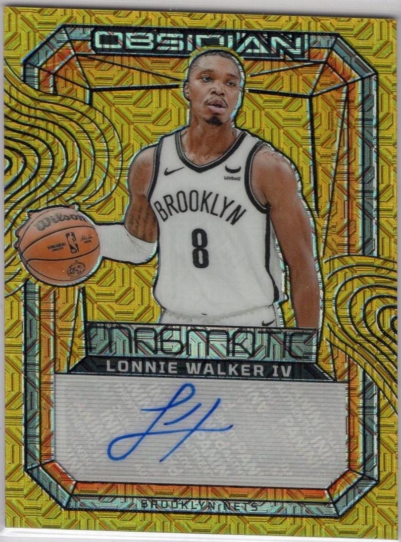 Lonnie Walker IV [Gold Flood Electric Etch] #MS-LWI