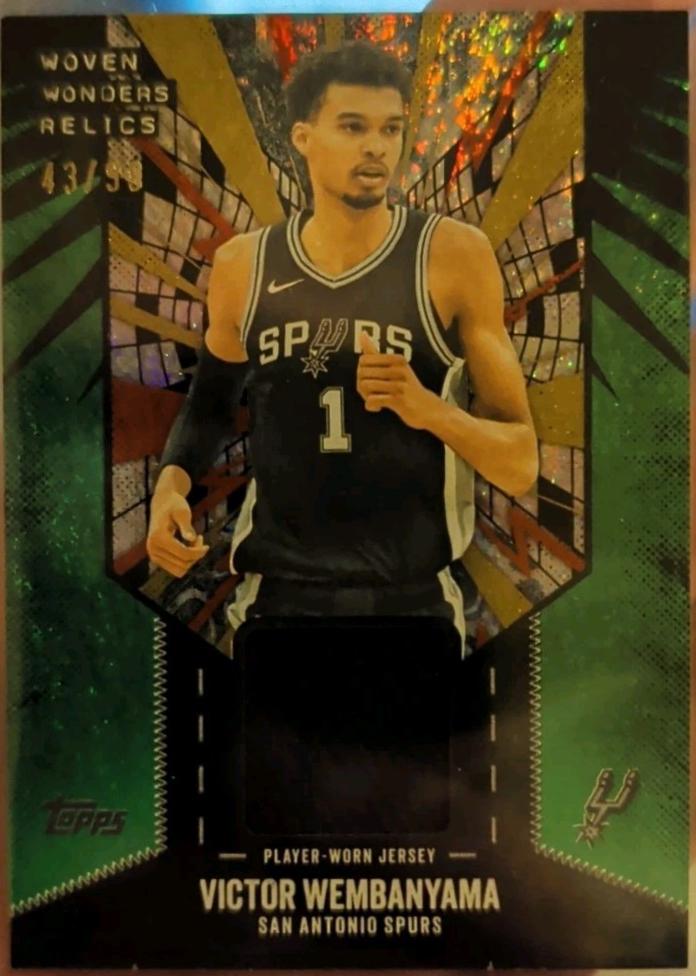 2025 Victor Wembanyama [Holo Green Foil] #WW-VW