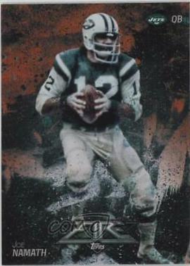 Joe Namath [Flame Foil] #61