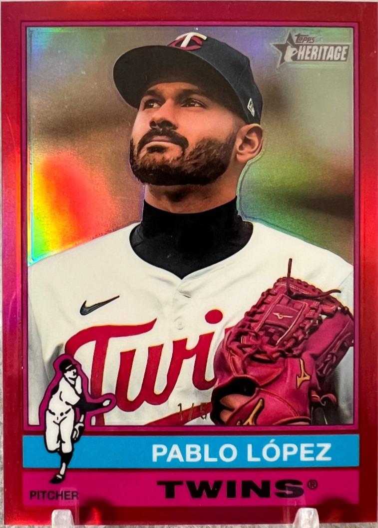 Pablo Lopez [Red Chrome Variation] #131