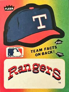 Texas Rangers Cap