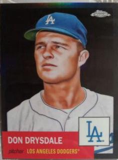 Don Drysdale [Black Refractor] #335