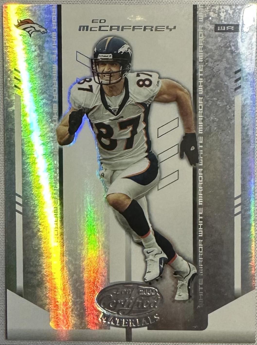 Ed McCaffrey #35 2004 Leaf Certified Materials Football