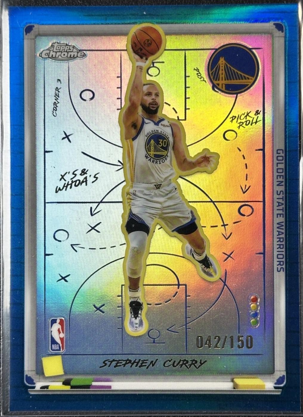 Stephen Curry [Refractor Blue] #XW-5