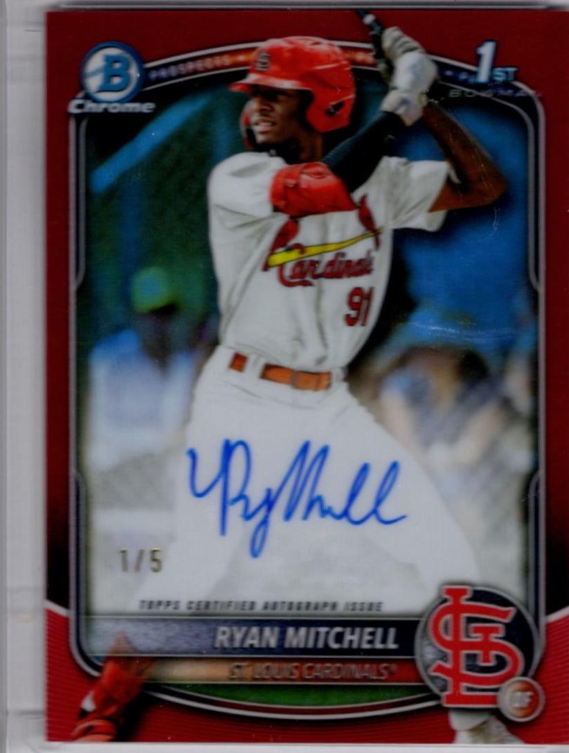Ryan Mitchell [Red Refractor] #CPA-RM