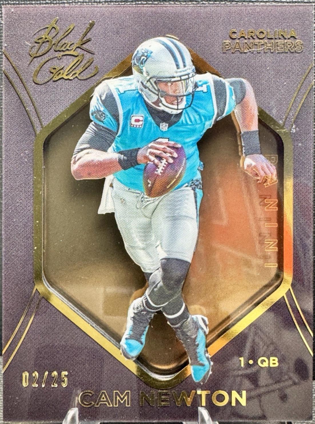 Cam Newton [Gold Foil] #8