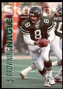 Browning Nagle #236 Football Cards 1993 Skybox Impact