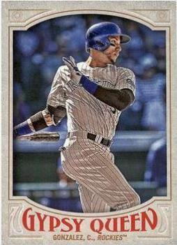 Carlos Gonzalez #6 Baseball Cards 2016 Topps Gypsy Queen