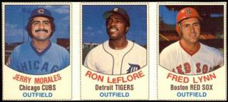 Fred Lynn, Jerry Morales, Ron LeFlore