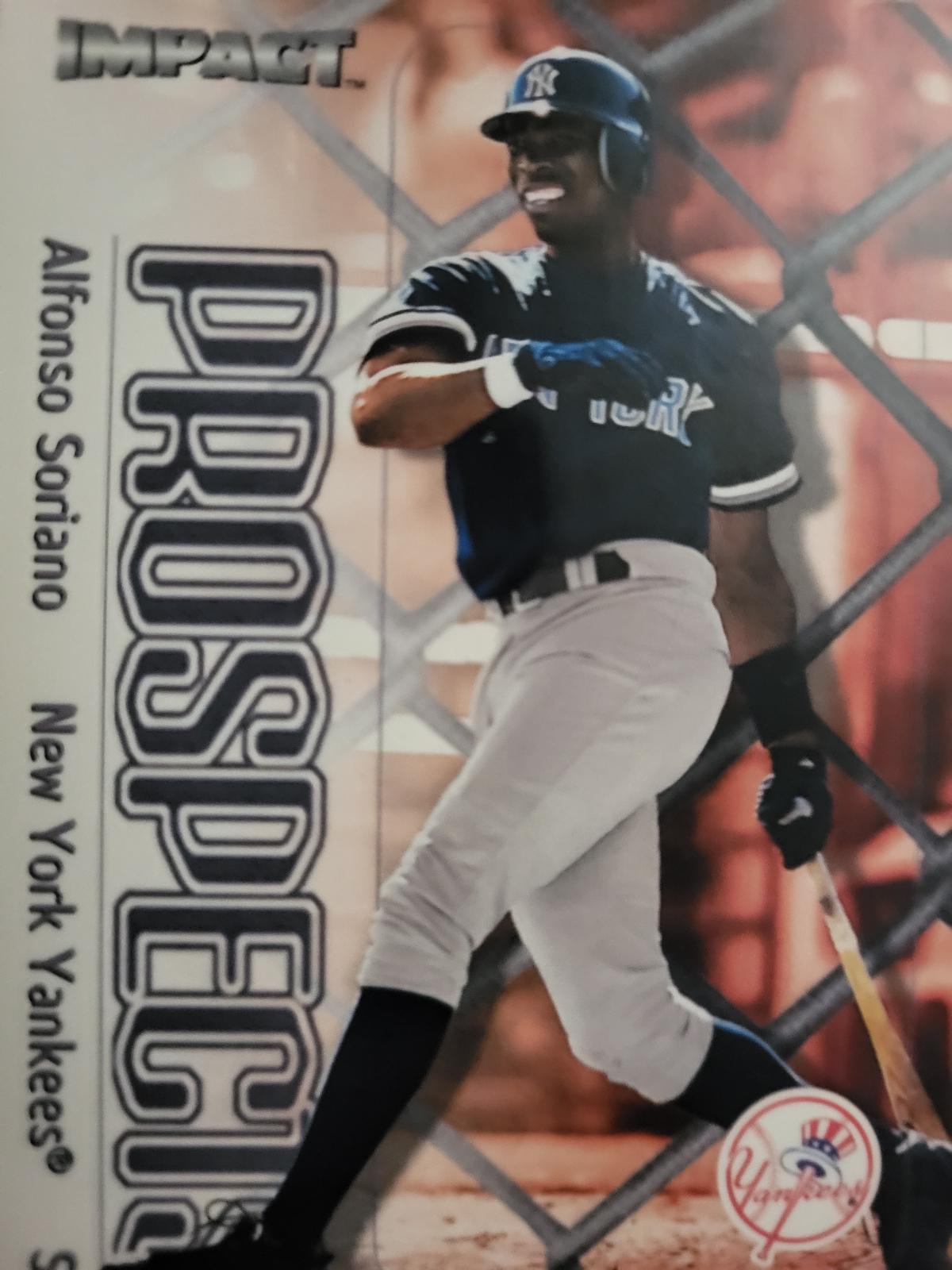 Alfonso Soriano #121 Baseball Cards 2000 Fleer Impact