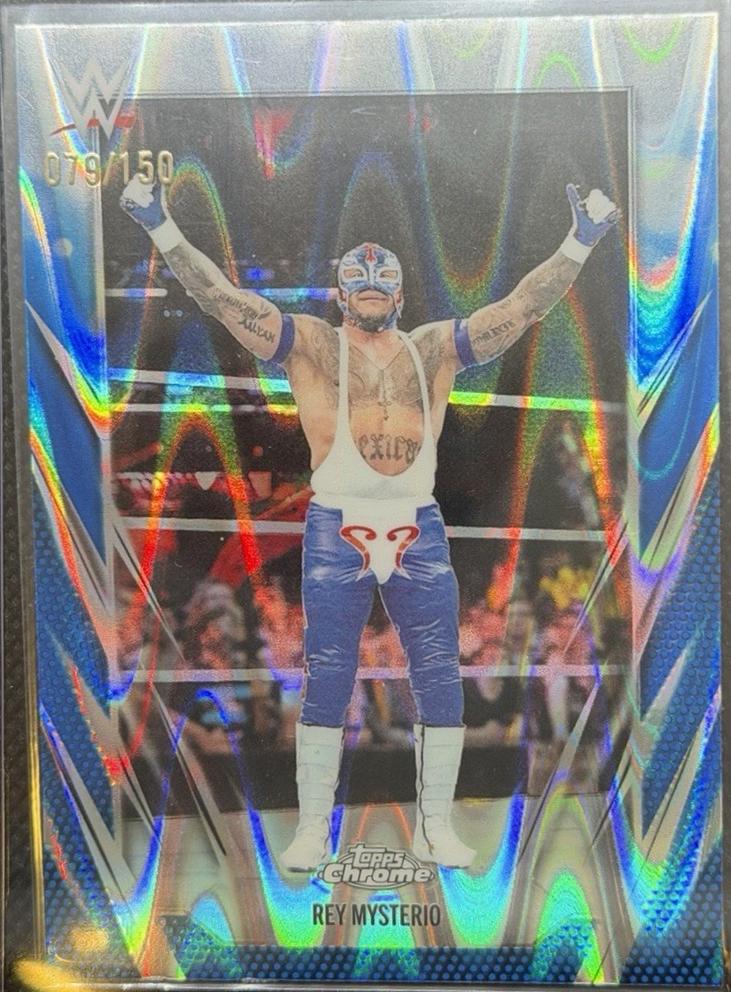 Rey Mysterio [Blue Refractor] #97