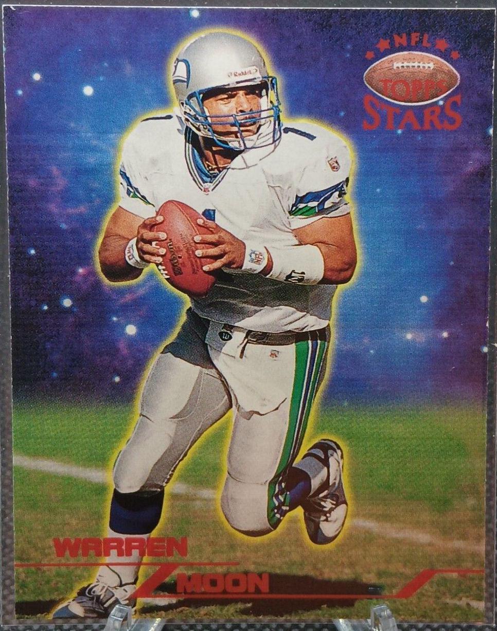 Warren Moon #91 Football Cards 1998 Topps Stars
