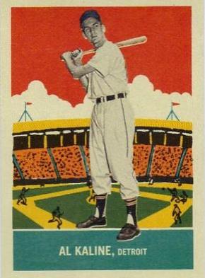 Al Kaline #5 Baseball Cards 2013 Panini Golden Age Delong Gum