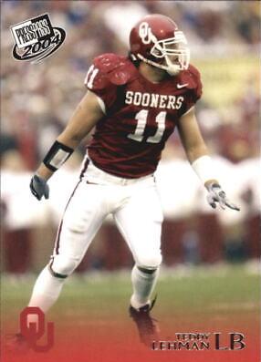 Teddy Lehman #38 Football Cards 2004 Press Pass