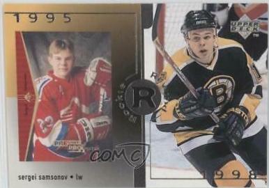 Sergei Samsonov #24 Hockey Cards 1998 Upper Deck