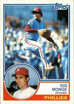1983 Topps Sid Monge #564 card