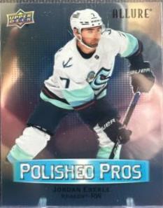 Jordan Eberle #PP-11 Hockey Cards 2023 Upper Deck Allure Polished Pros