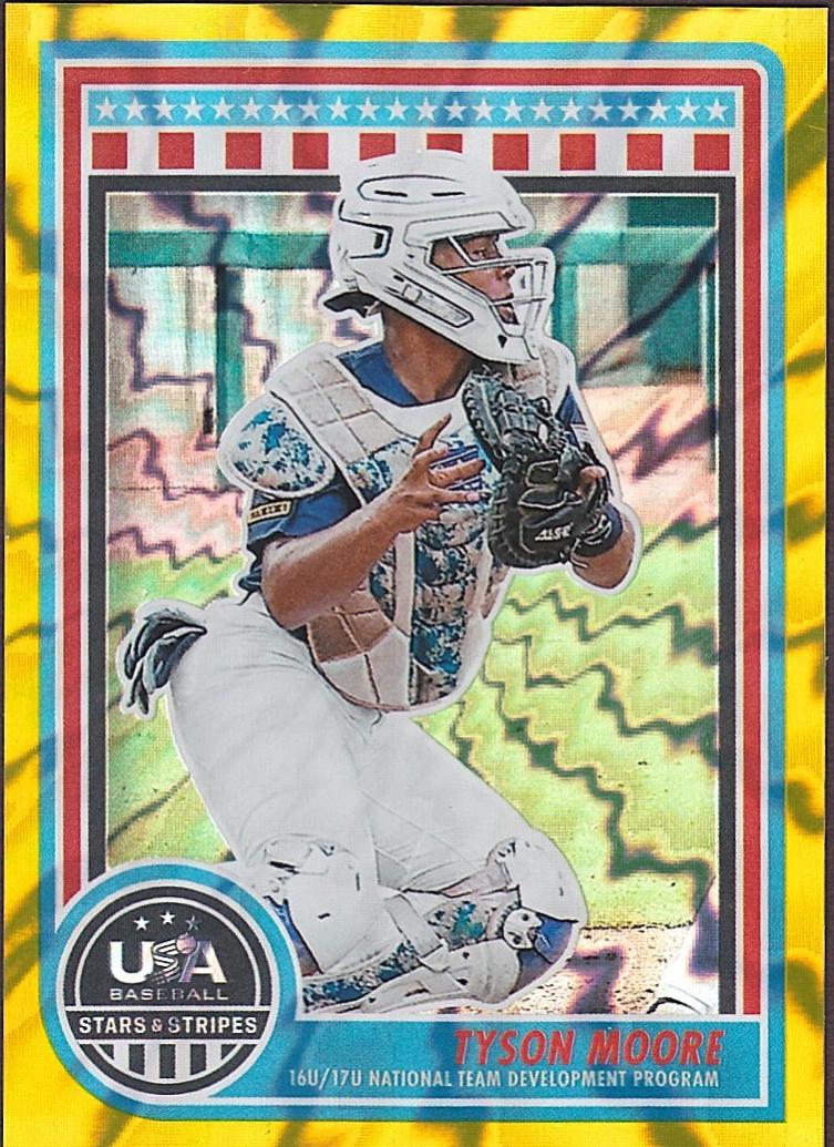 Tyson Moore [Lightning Gold] #174
