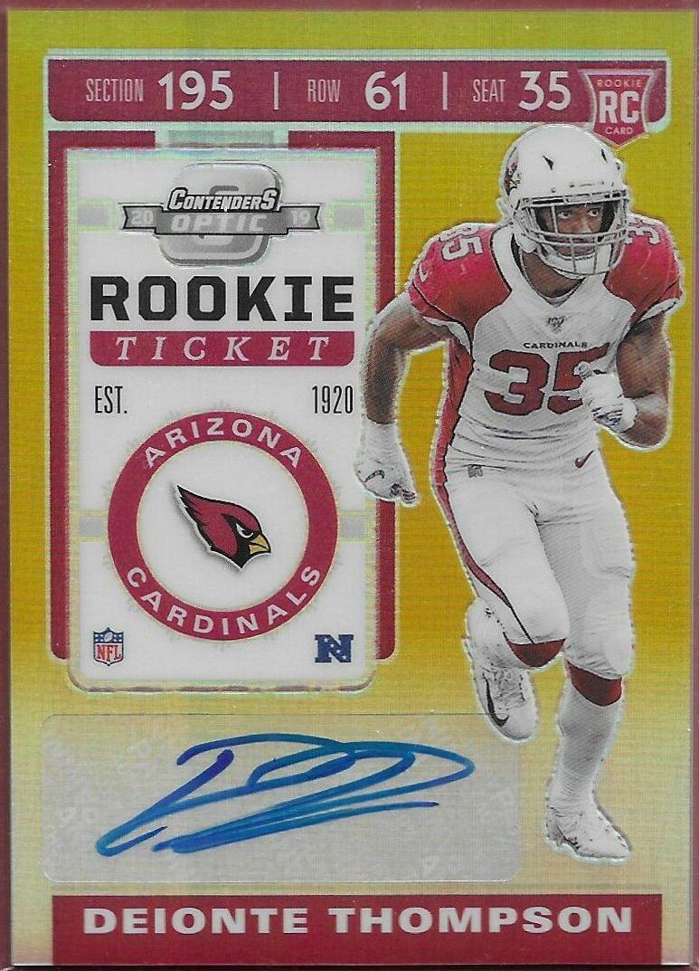 Deionte Thompson [Autograph Gold] #149