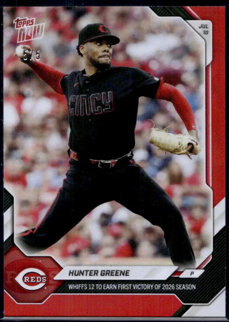 Hunter Greene #440 2026 Topps Now Baseball