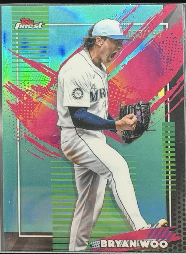 2026 Bryan Woo [Aqua Refractor] #237
