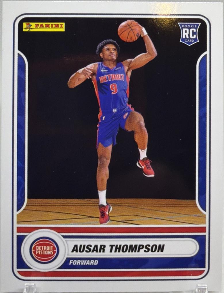 Ausar Thompson #100 2023 Panini NBA Sticker & Card