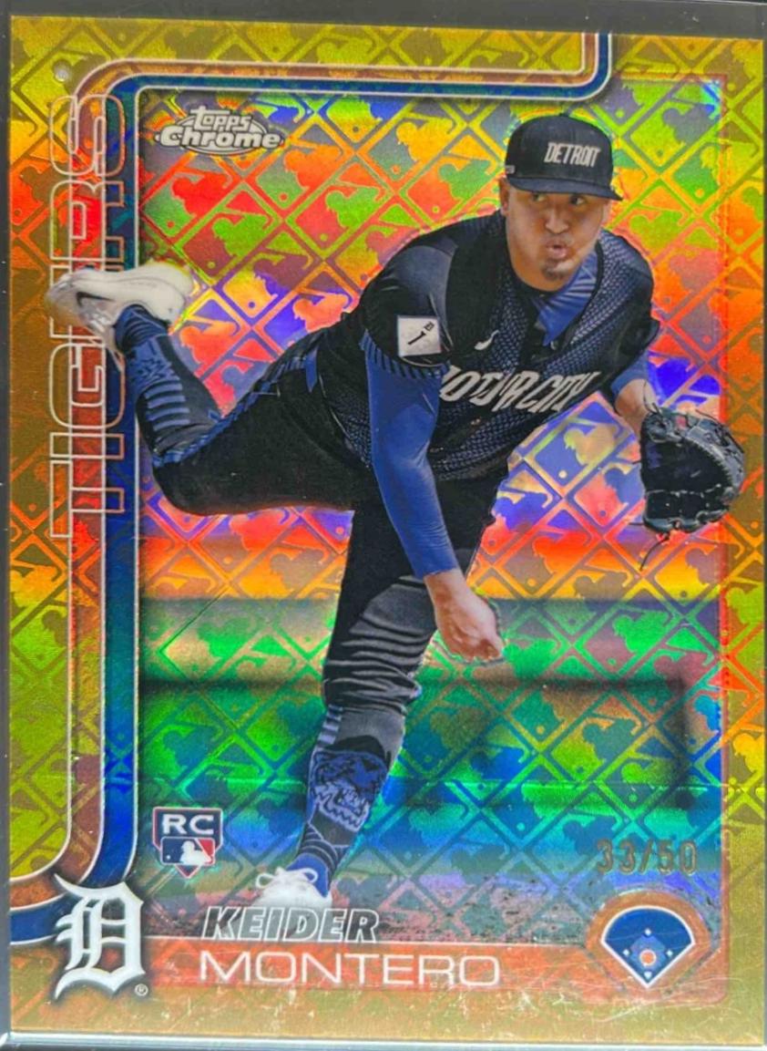 Keider Montero [Gold Refractor] #7