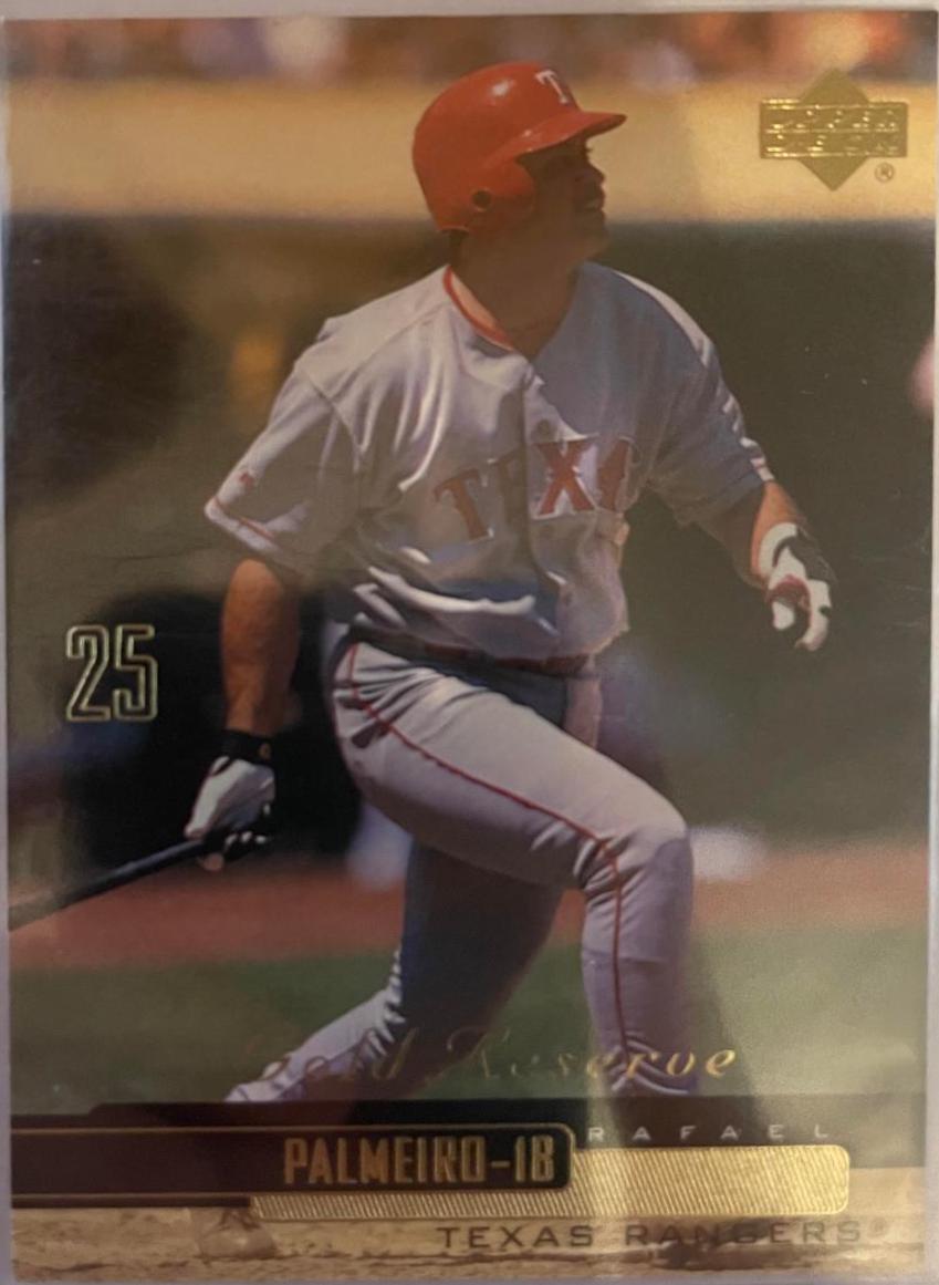 Rafael Palmeiro #62 Baseball Cards 2000 Upper Deck Gold Reserve