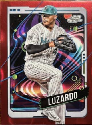 Jesus Luzardo [Red Flare Refractor] #72