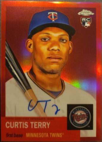 Curtis Terry [Red Refractor] #CPA-CT