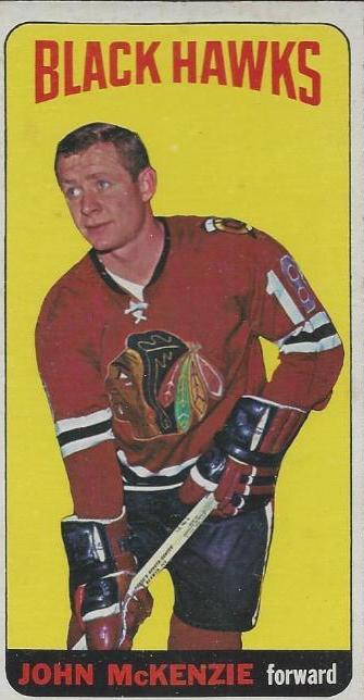John McKenzie #30 Hockey Cards 1964 Topps