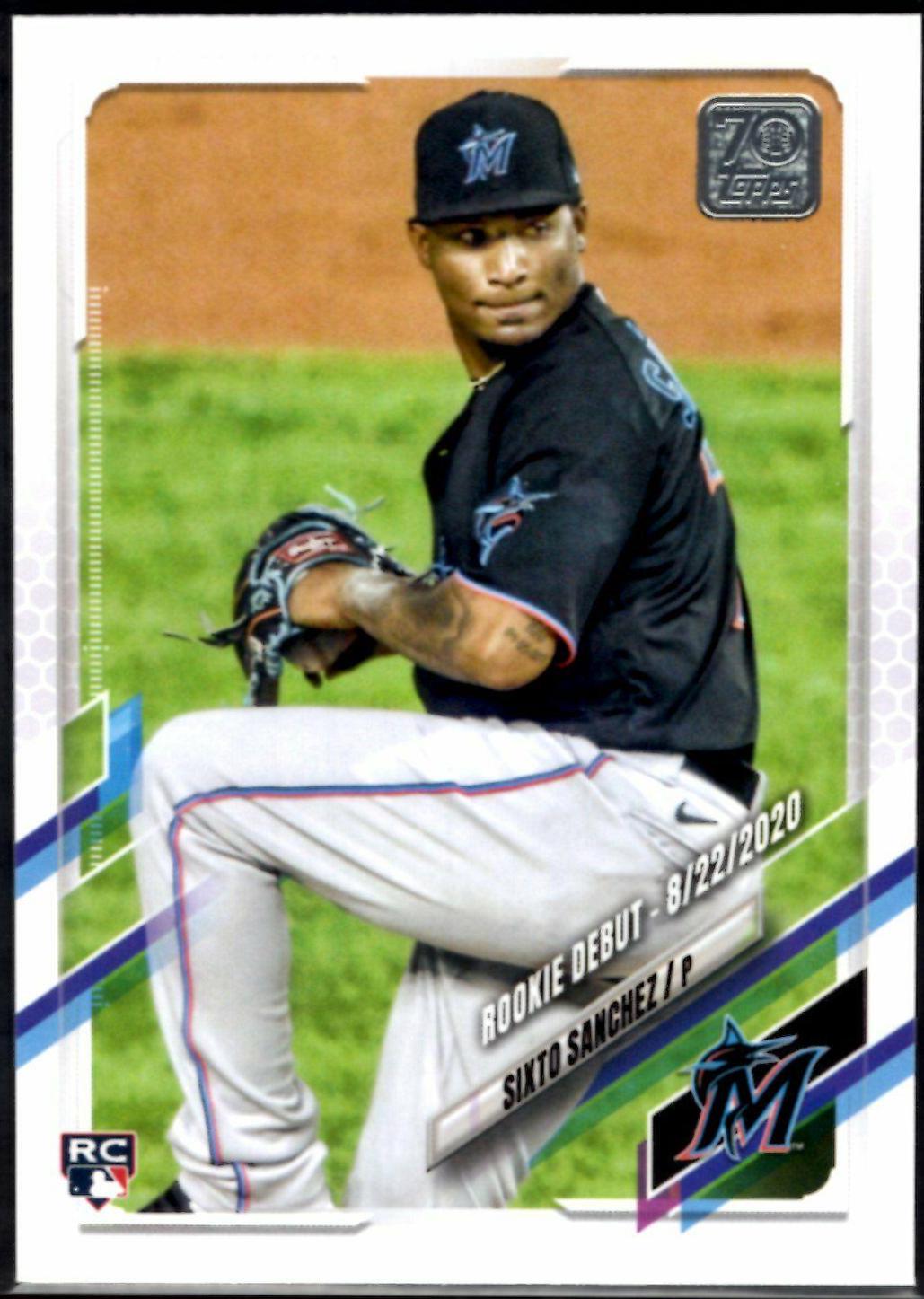 Sixto Sanchez #US186 Baseball Cards 2021 Topps Update