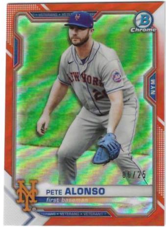Pete Alonso [Orange Refractor] #41