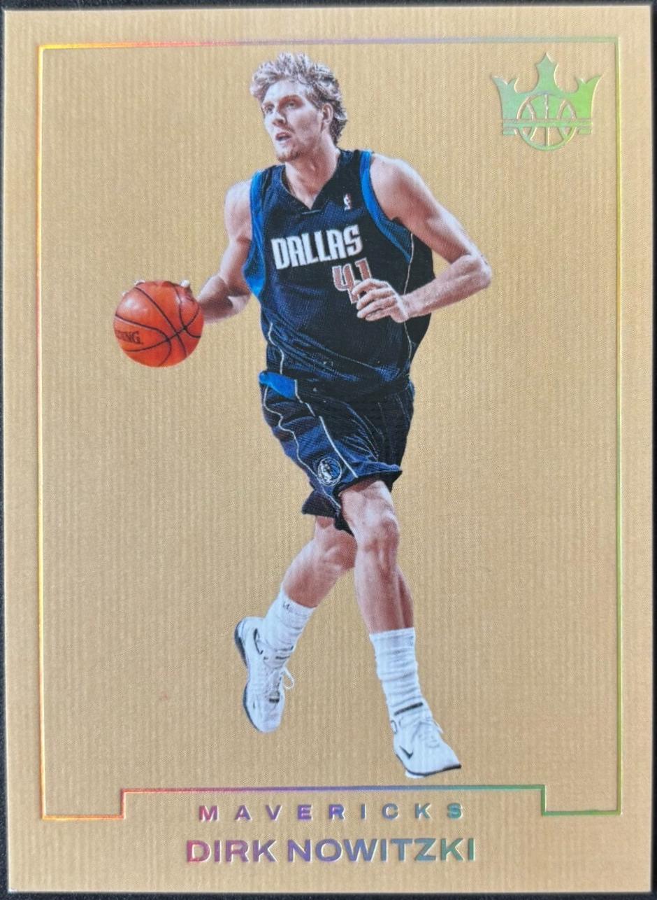 Dirk Nowitzki #25 Basketball Cards 2024 Panini Court Kings Blank Slate