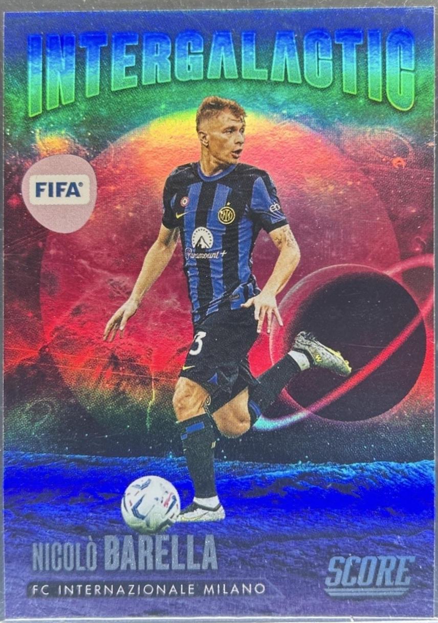 Nicolo Barella #10 2023 Panini Score FIFA Intergalactic