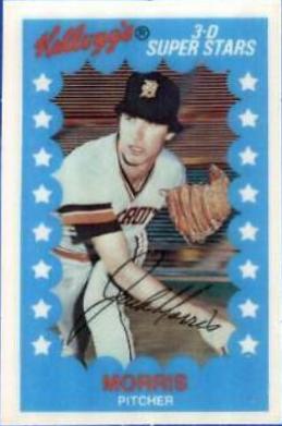 Jack Morris #5 Baseball Cards 1982 Kellogg's